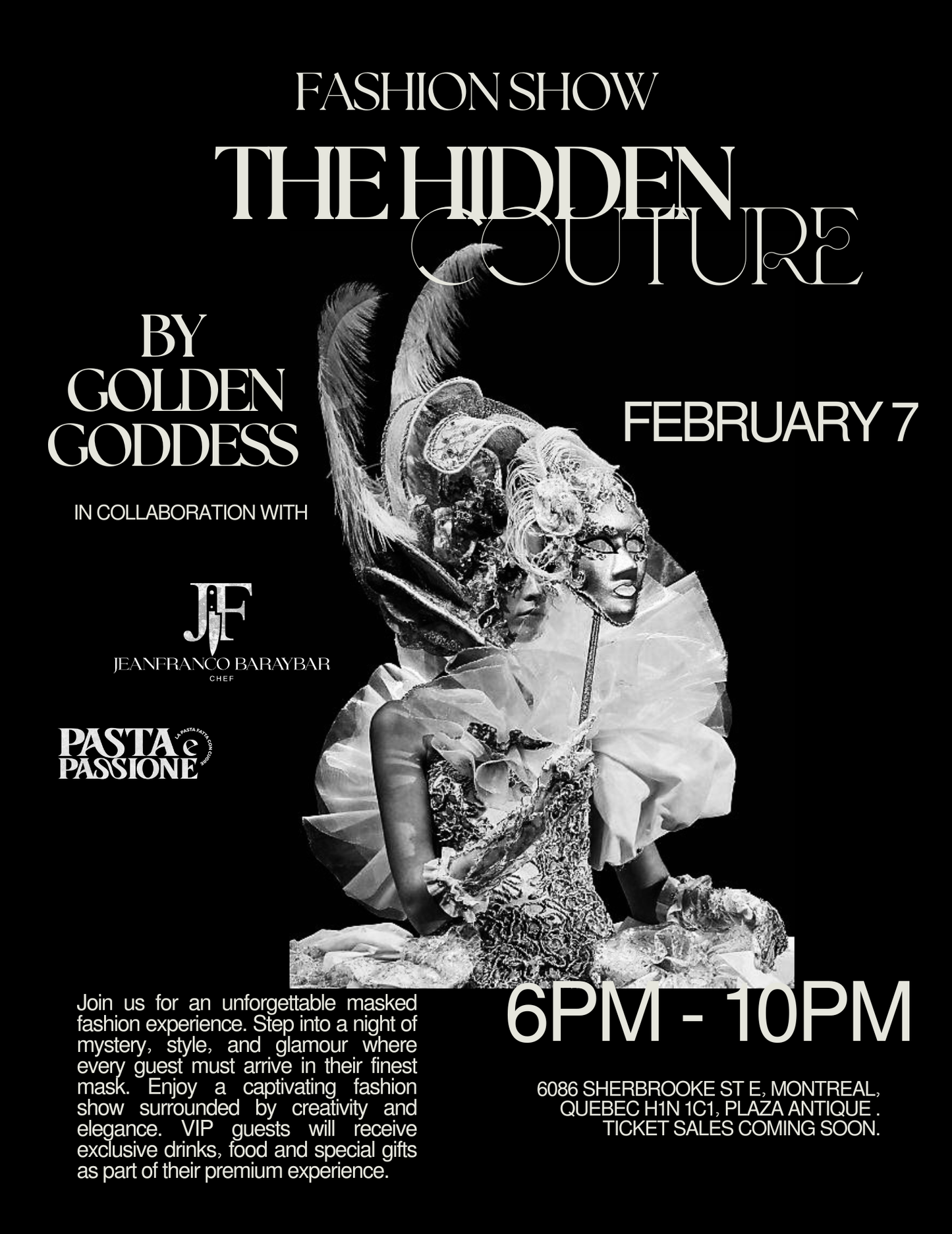 The Hidden Couture – VIP Experience and General Admission